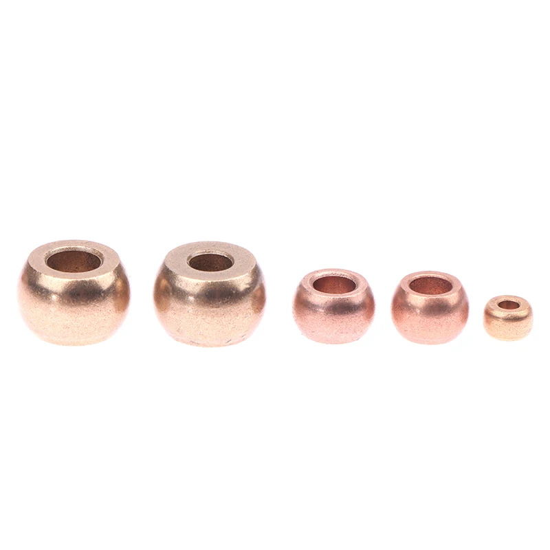 Spherical Porous Bearing Iron Copper Base Metallurgic Oil Bushing Sintered Ball Shape Copper Sleeve