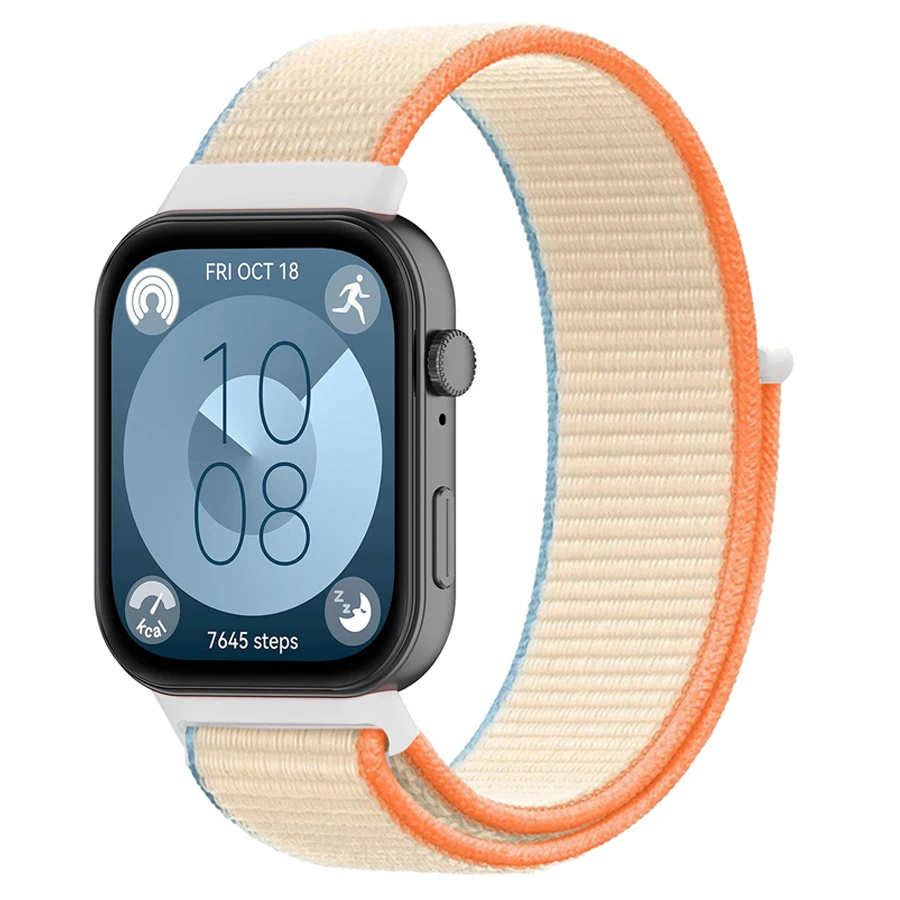 Nylon bandje voor Huawei Watch Fit 3 4 5 4 Pro 5 Pro Geweven sport smartwatch polsbandje Correa voor Huawei Watch Fit 5 4 3 armband