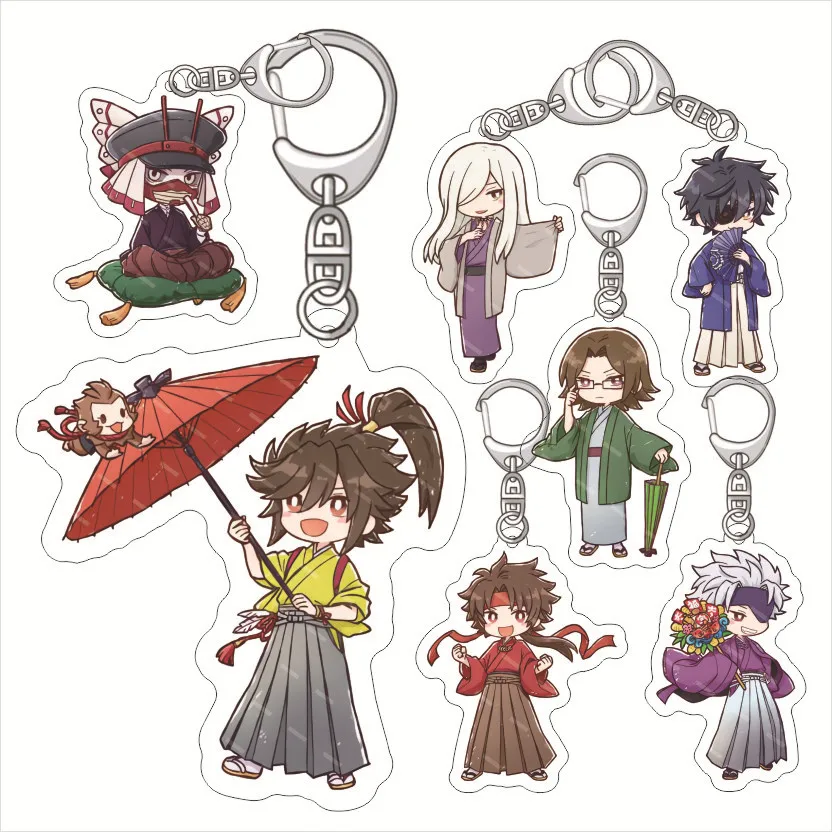 gakuen basara  key chain  key tags  chaveiro