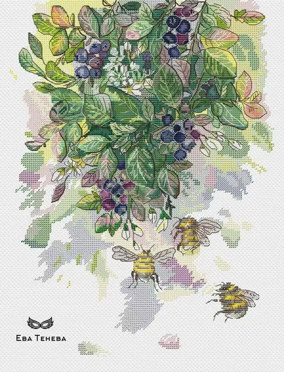 

Набор для вышивки крестом Наборы для вышивания крестом, Наборы для вышивания, Спицы для вышивания, Комплектный набор, Шмель 35-44