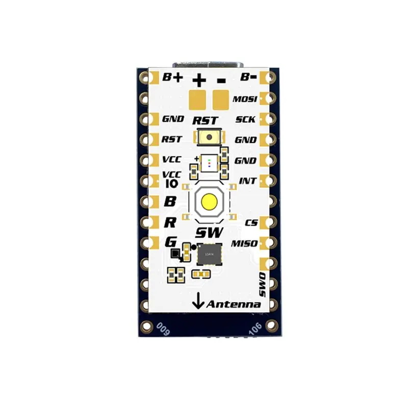 A74U 10X Chrysalis Promicro Module Promicro NRF52840 + (LSM6DSV + QMC6309 ) Module For Slimevr Tracker And Smol Slime Tracker