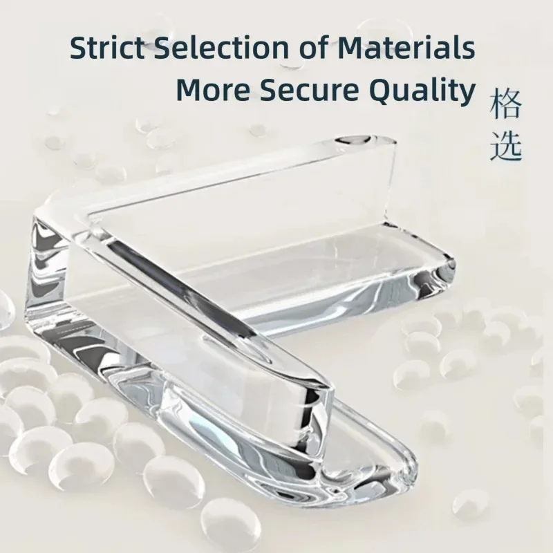 Transparent table corner protective pad, anti-collision wrap corner, silicone & glass & furniture sharp corner protective pad
