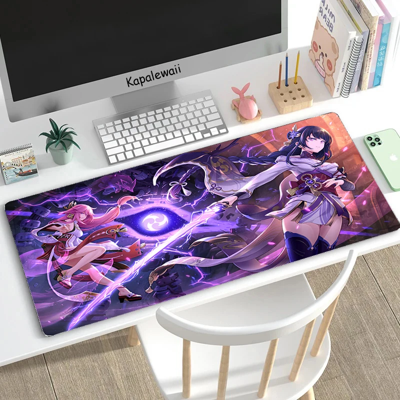 

Genshin Impact Mouse Pad Mousepad Gamer Computer Accessories Mouse Pads PC Gaming Laptops Rubber Mat Mausepad Deskmat Mats XXL