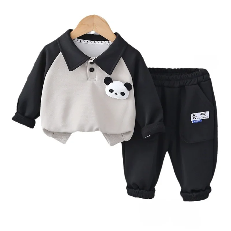 New Autumn Baby Clothes Set Children Long Sleeved T-Shirt Pants 2Pcs/Sets Toddler Boys Clothing Infant Costume Kids Tracksuits