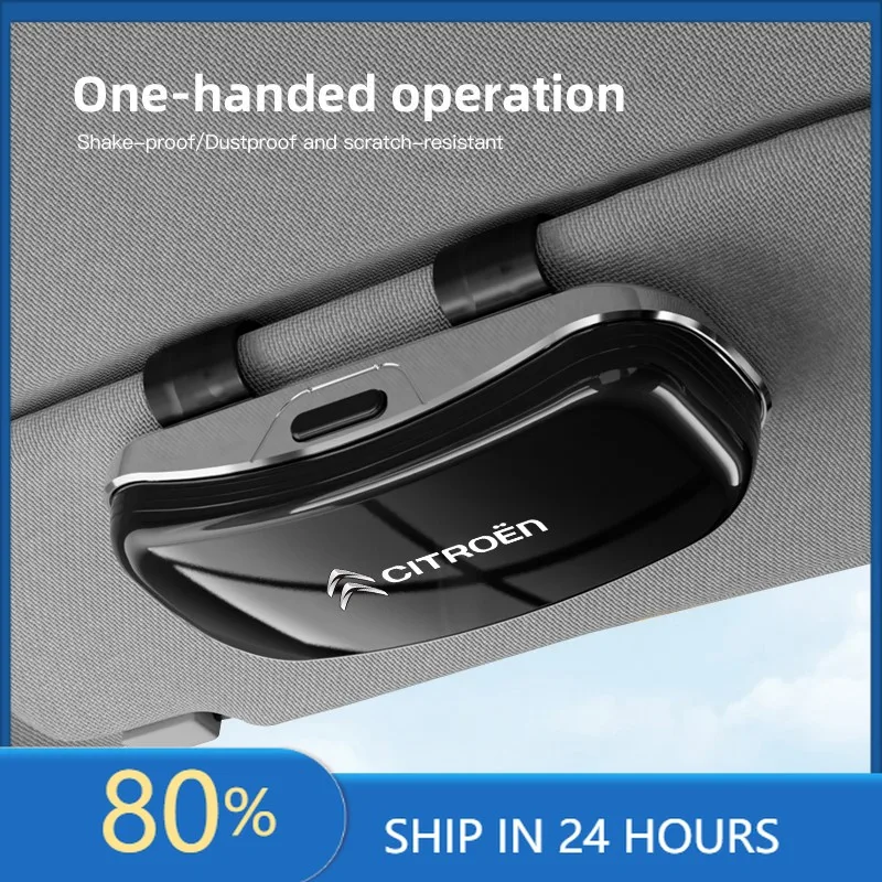 

Car Stickers Car Sun Visor Glasses Case Car Sunglasses Storage Box For Citroen C1 DS3 C2 C3 Vts C4 Saxo C4L C5 C6 C8 Xsara C3-XR