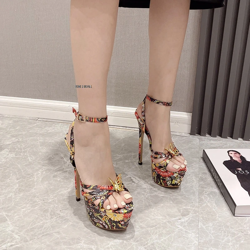 New Women's High Heel Nightclub Shoes Hentian High Sexy Walking Show Steel Pipe Dance Shoes High Heel Sandals