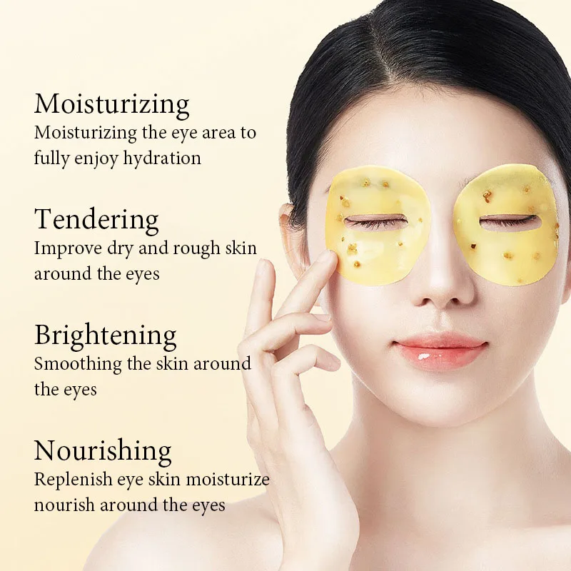 160pcs IMAGES Osmanthus Eye Mask Remove Dark Circles Under The Eyes Moisturizing Firming Eye Patches Skin Care Products