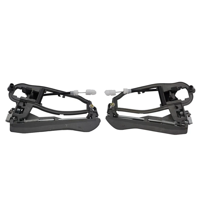 

1Pair 51228243635 51228243636 Car Exterior Door Handle Bracket For BMW X5 E53 Rear Door Puller Carrier Inner Outside