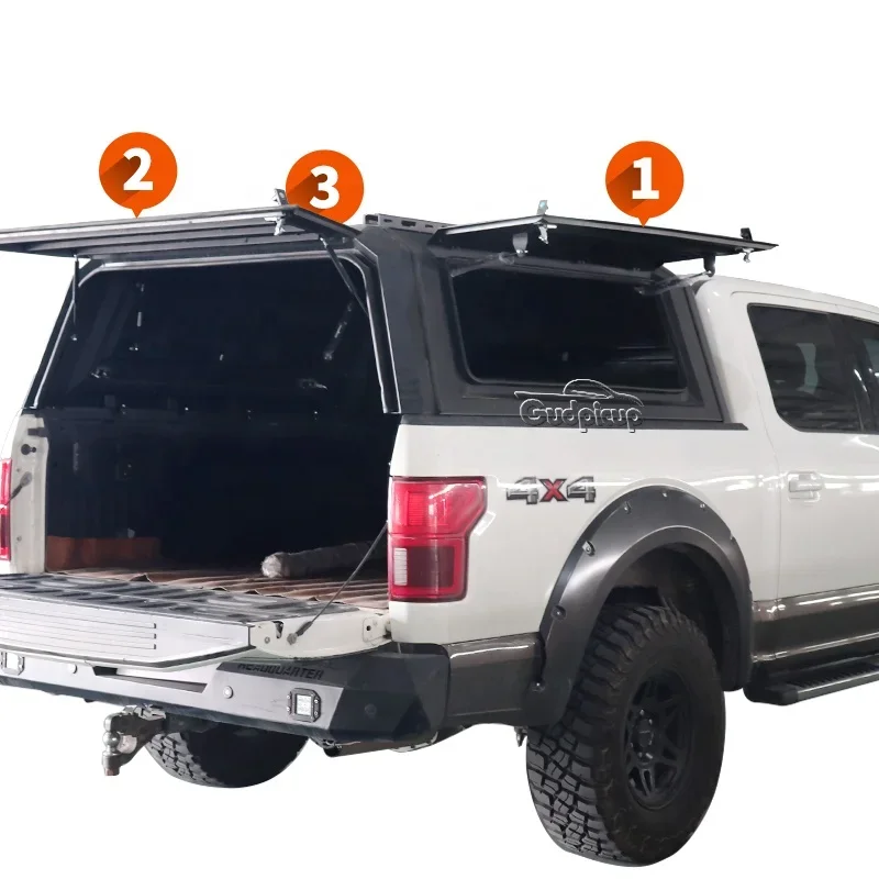 Pickup Alumínio Canopy Hardtop, 4x4, Ram 1500, Canopy para Ford Ranger Raptor T6 T7 T8, Hard Topper, Personalizado