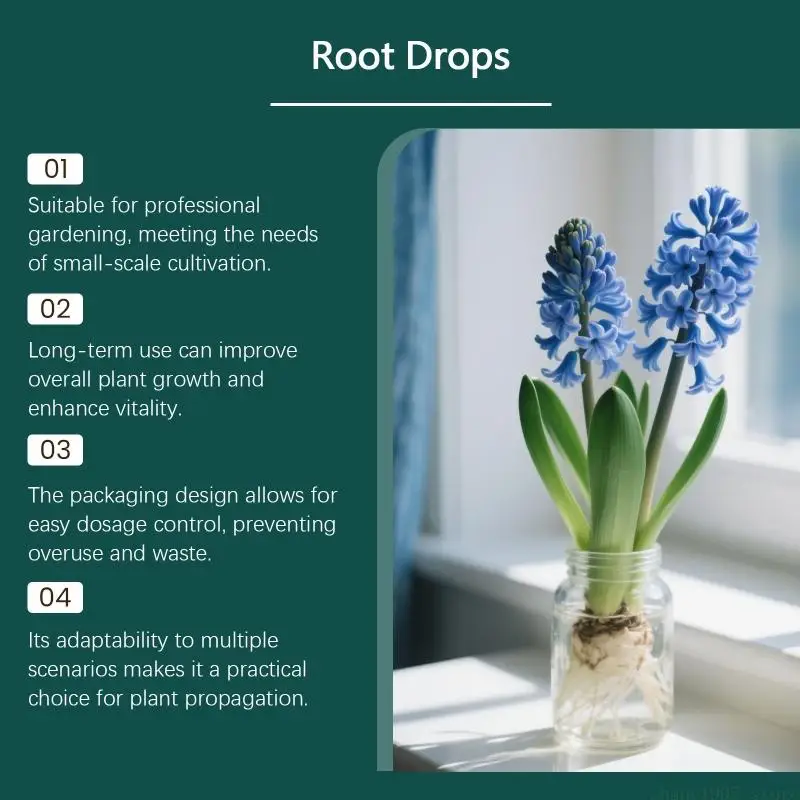 QX2E 100ml Plant Care Solution Rooting Hormones for Indoor And Outdoor Plant with Fast Absorption And Nutrient