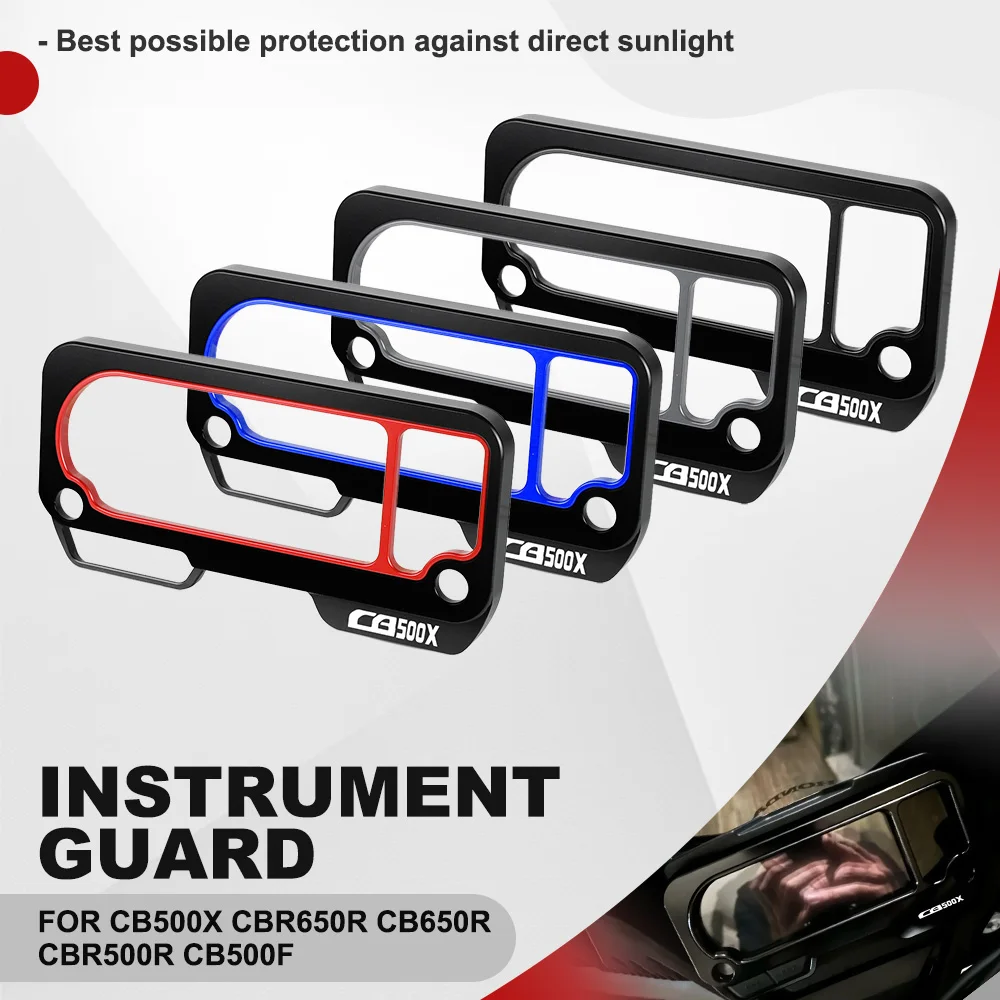 

For Honda CB500X CBR650R CB650R CBR500R CB500F Speedometer Sun Visor Cover Instrument Screen Sunshade Guard CBR 500 650 R X F