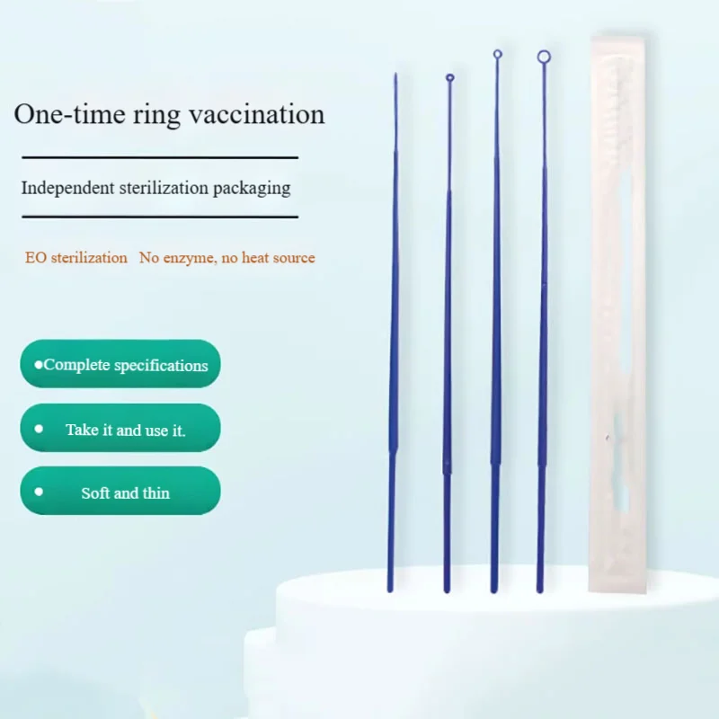 Disposable sterile plastic inoculation loop 1ul/5ul/10ul microbial inoculation rod sampling rod bacterial cell sampling loop nee