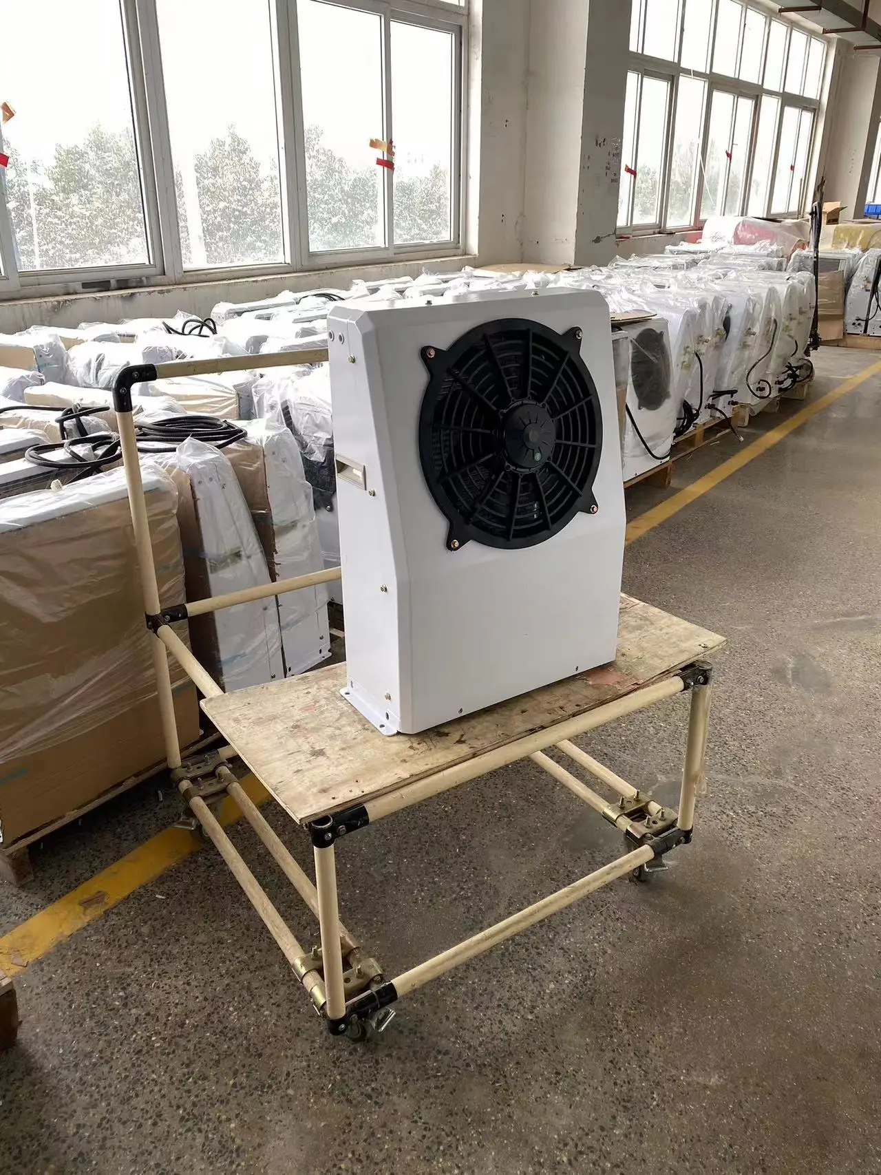 New 220v Motorhome Truck Split Air Conditioner 12v/24v Roof AC System Caravan Accessories