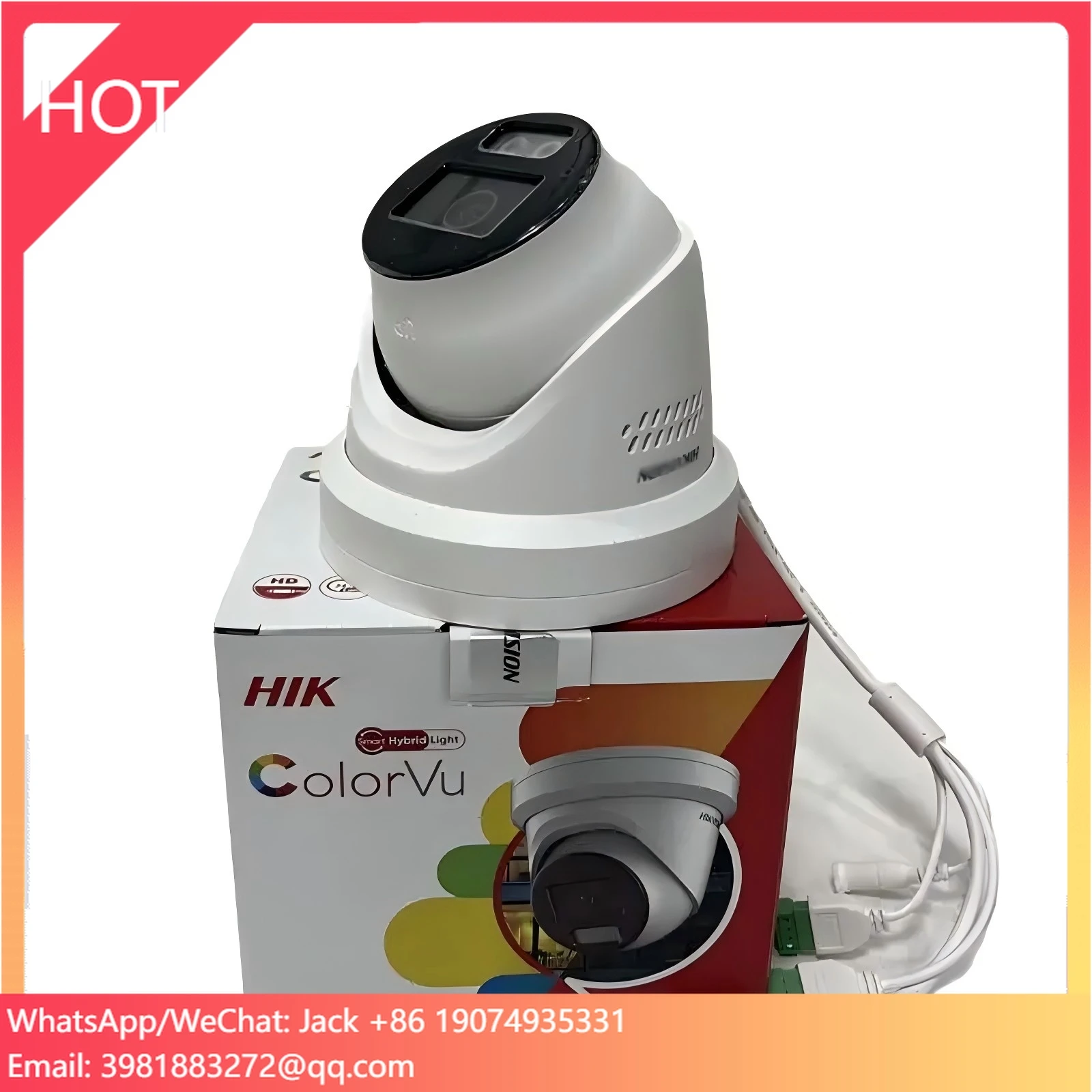 

DS-2CD2387G2H-LISU/SL Original Hik Colorful 8 MP Smart Hybrid Light With ColorVu Fixed Turret Network Camera