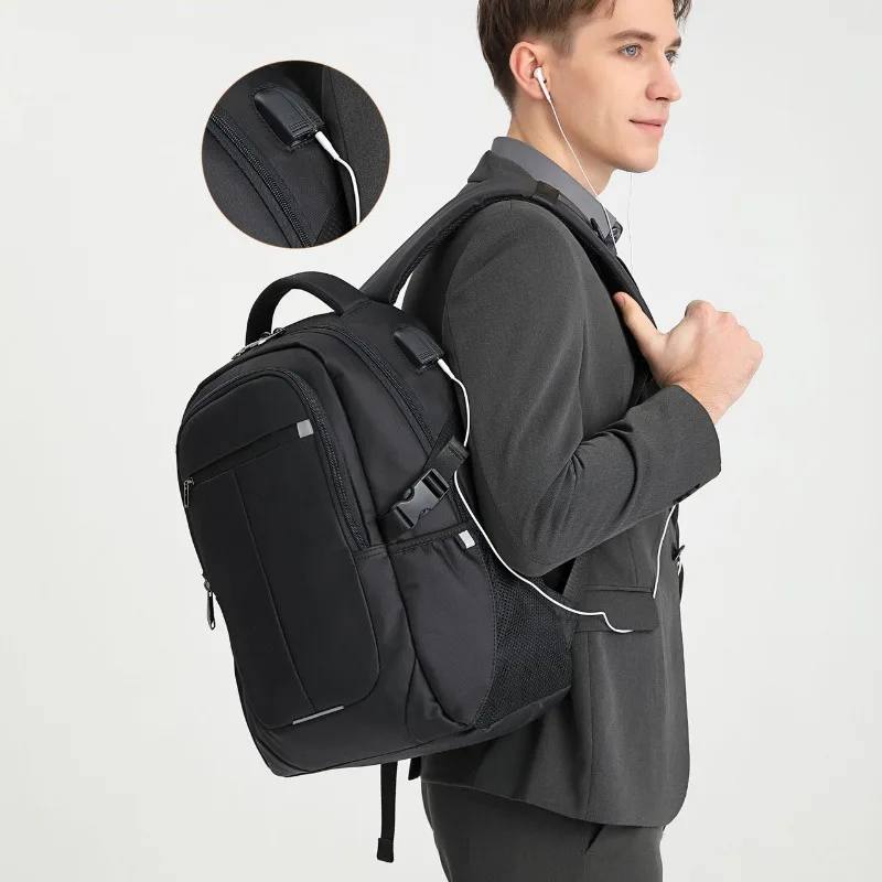 Multifunctional 15.6-inch Business Computer Backpack Outdoor Travel Men's Backpack Large Capacity High School Student School Bag