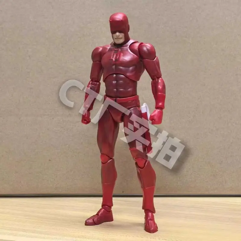 CT Daredevil Figur Mafex 223 Comic-Version Anime Actionfigur Shf Sammlermodell Statue für Kinder Geburtstagsgeschenke