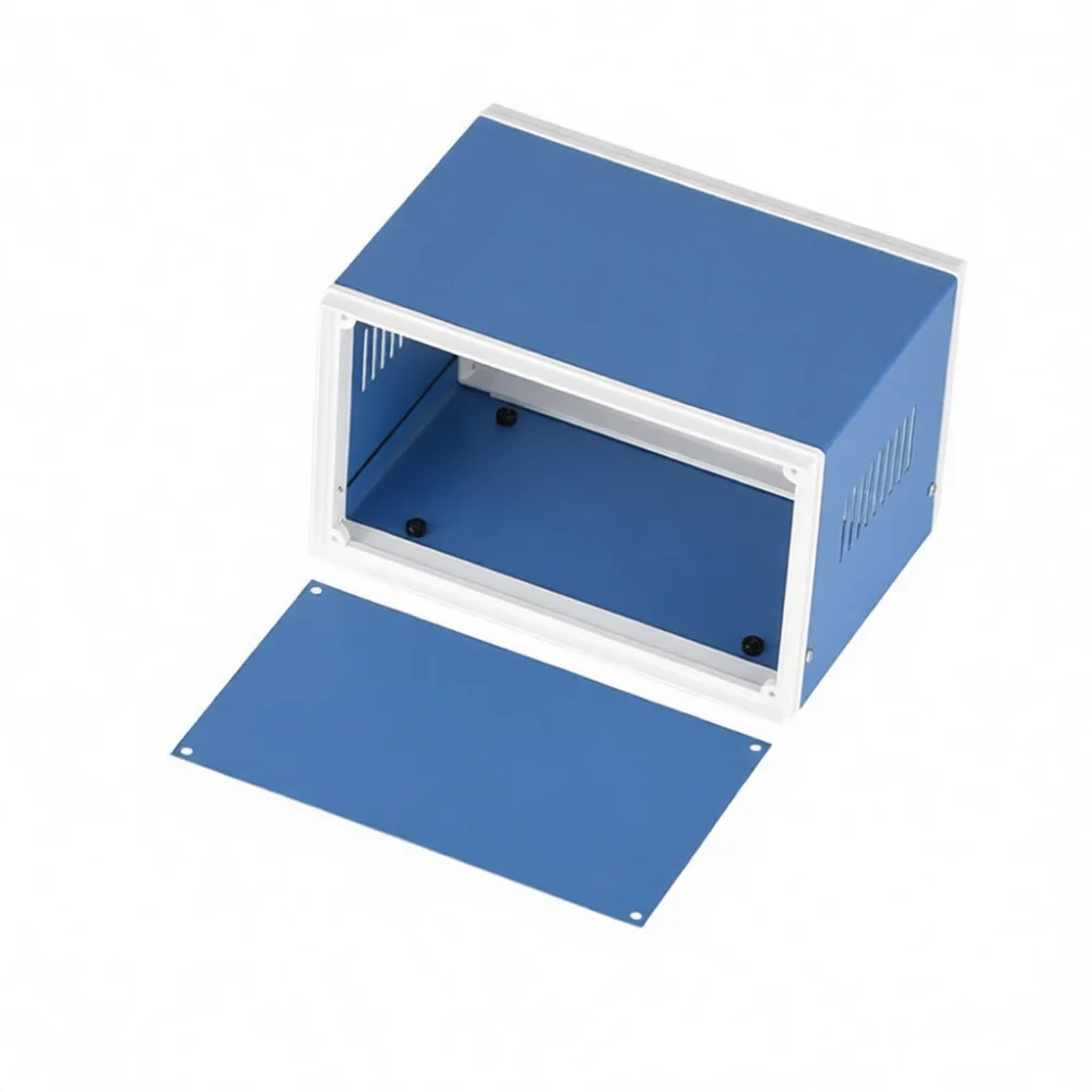 Diy Electronics Lab Equipment - Instrument Housing Plastic Border Metal Panel