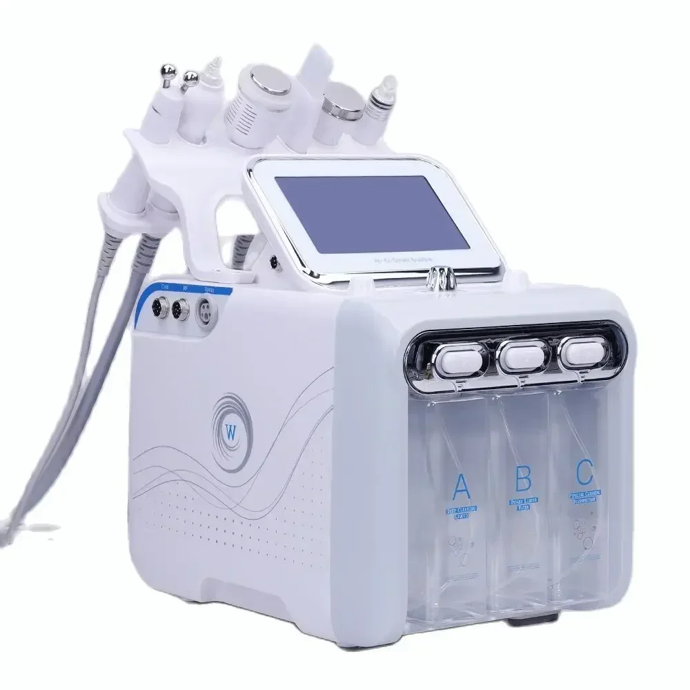 Nieuwe Aankomst! Multifunctioneel Huidverzorgingsapparaat 7 In 1 Kleine Bubble H2o2 Waterstof Zuurstof Jet Beauty Machine Met Led Masker