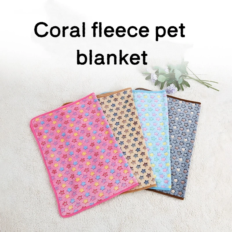 Pet Blanket Encrypted Fleece-lined Double-sided Flannel Blan