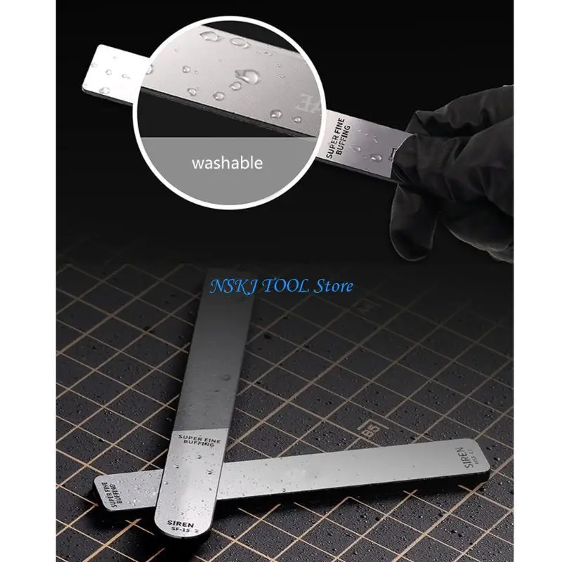 L8RC 정확한 유리 파일 스케일 다양한 표면의 플라스틱 모델 연마 스무딩