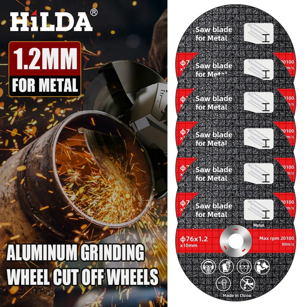 

1-20PCS 76mm Metal Cutting Discs Saw Blade Grinding Wheel Metal Cutting Disc Angle Grinder Accessories for Wood Iron Metal Cut