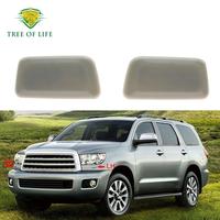 For TOYOTA SEQUOIA K6 2008 2009 2010 2011 2012 2013 2014 2015 2016 2017+ Front Bumper Headlight Washer Spray Nozzle Cover Cap