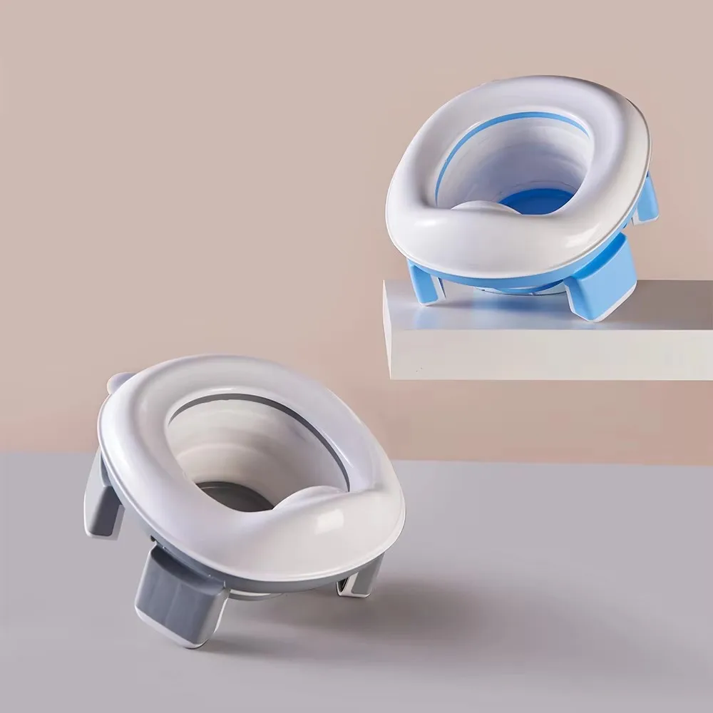 Multicolor Kids Potty Seat Portable Toddler Toilet Trainer Chair Non-slip Travel & Home Use Children Potty