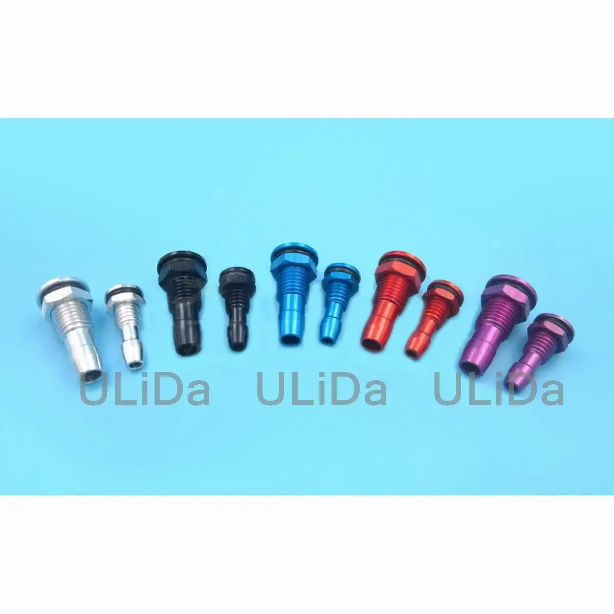 1pc M6 / M8 RC Boat Aluminum Nozzle Available Suitable For Electric Boat Methanol Gasoline Boats