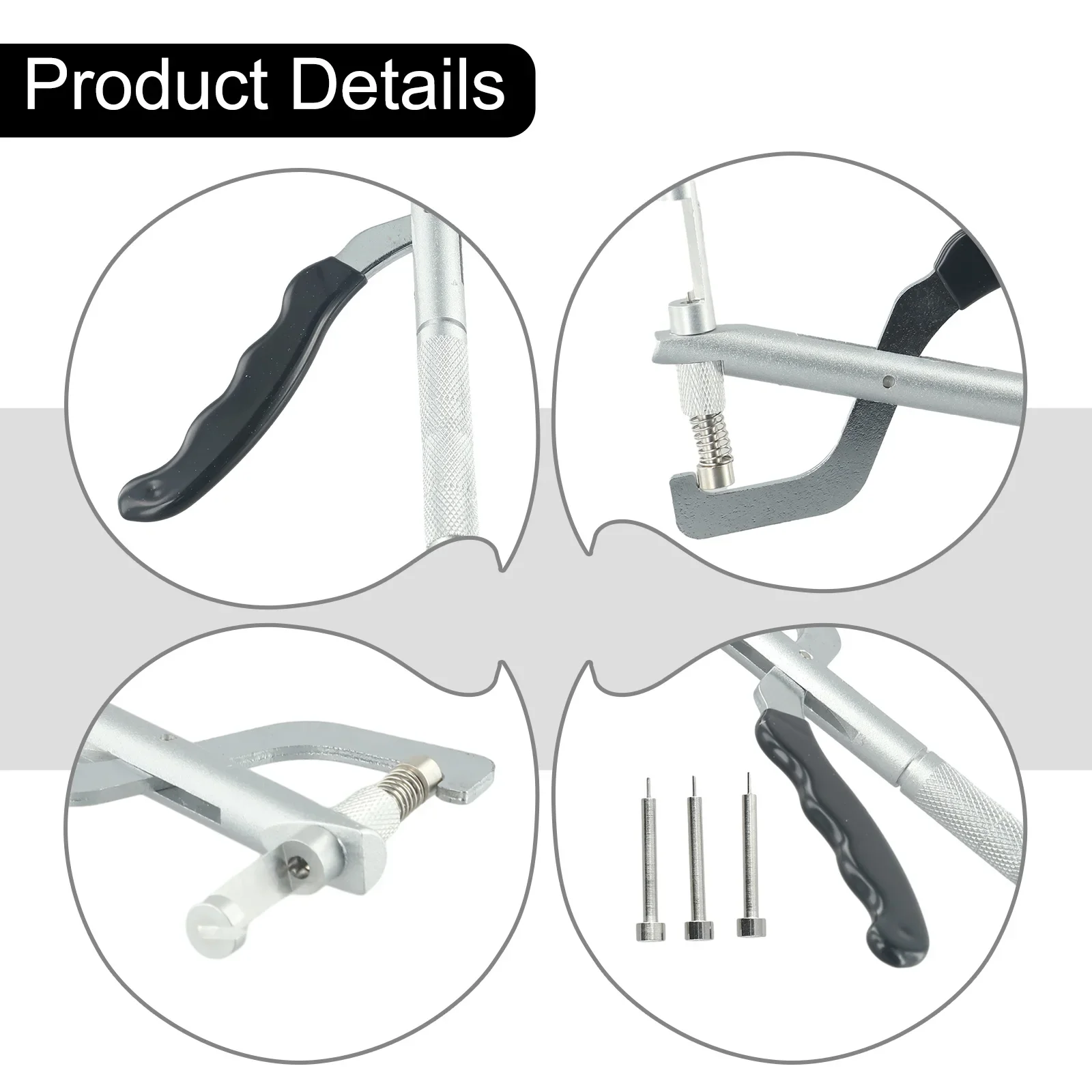 Watch Repairing Tool Steel Pin Remover Disassemble Watch Bracelet Strap Band Adjusting Link Pin Plier Puncher Adjuster Hand Tool