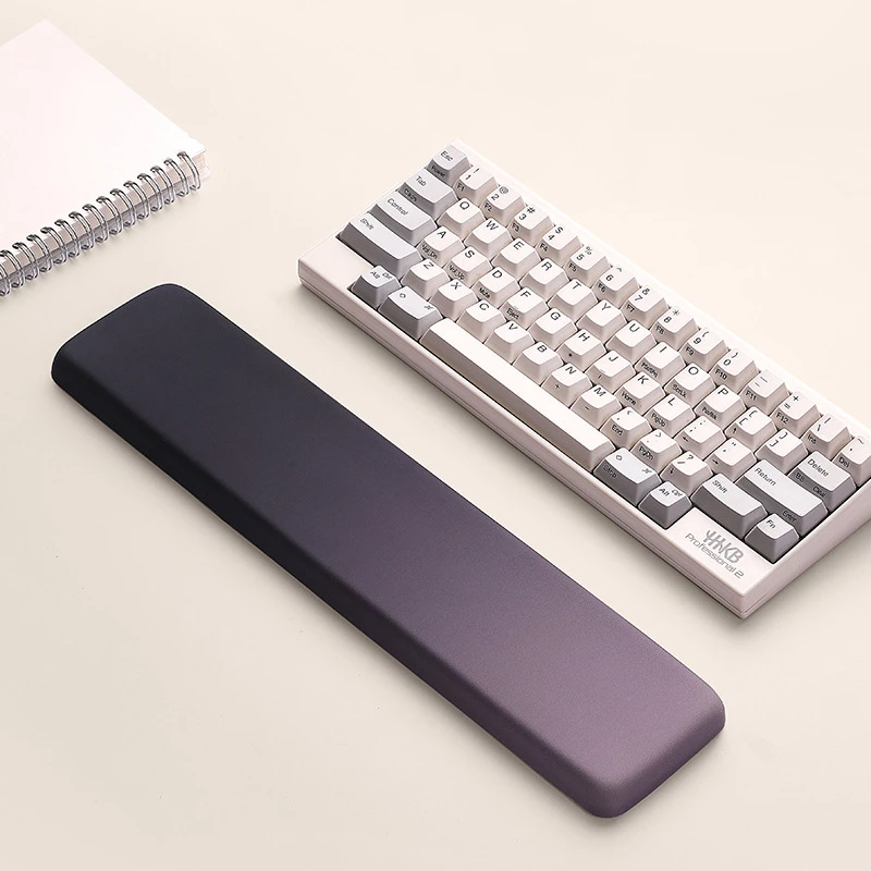 Silicone Wrist Pad MousePad Set Simple Gradient Memory Cotton Keyboard Hand Support Laptop Office Mouse Pad Non-slip