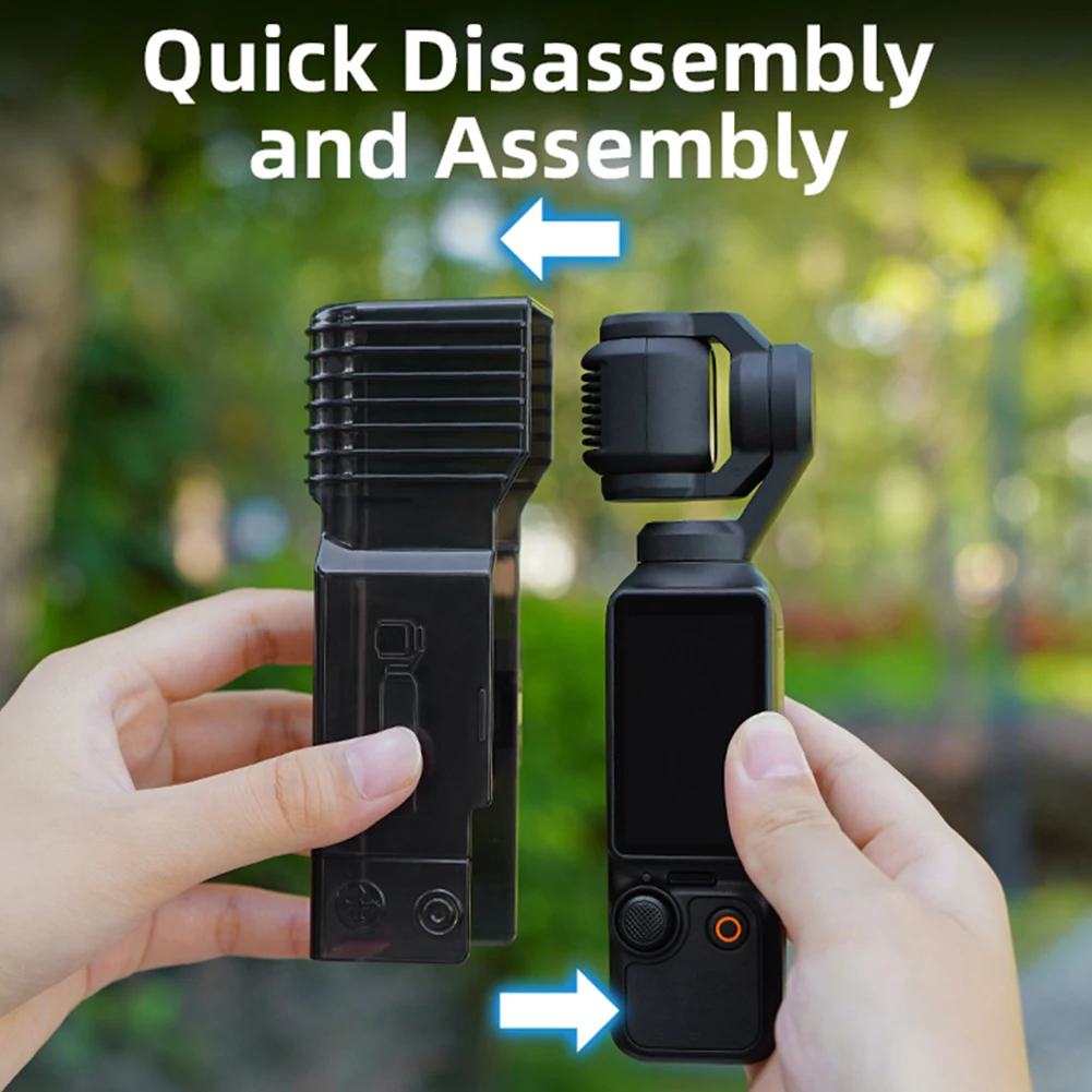 충돌 방지 ABS 카메라 렌즈 보호 커버, DJI OSMO 포켓 3 카메라 액세서리 호환