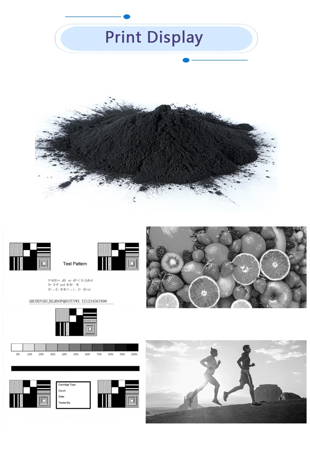 500G Black Toner Powder for HP CB436A 436A 435A 388A 278A CE285A 285A for Canon 328 326 912 325 725 925 313 713 Laser Printers