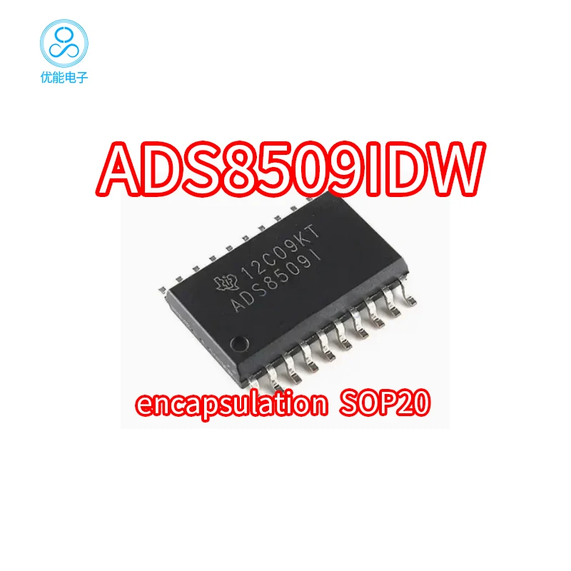 

Аутентичный чип цифро-аналогового преобразователя ADS8509IDWR ADS8509IDW SOP-20