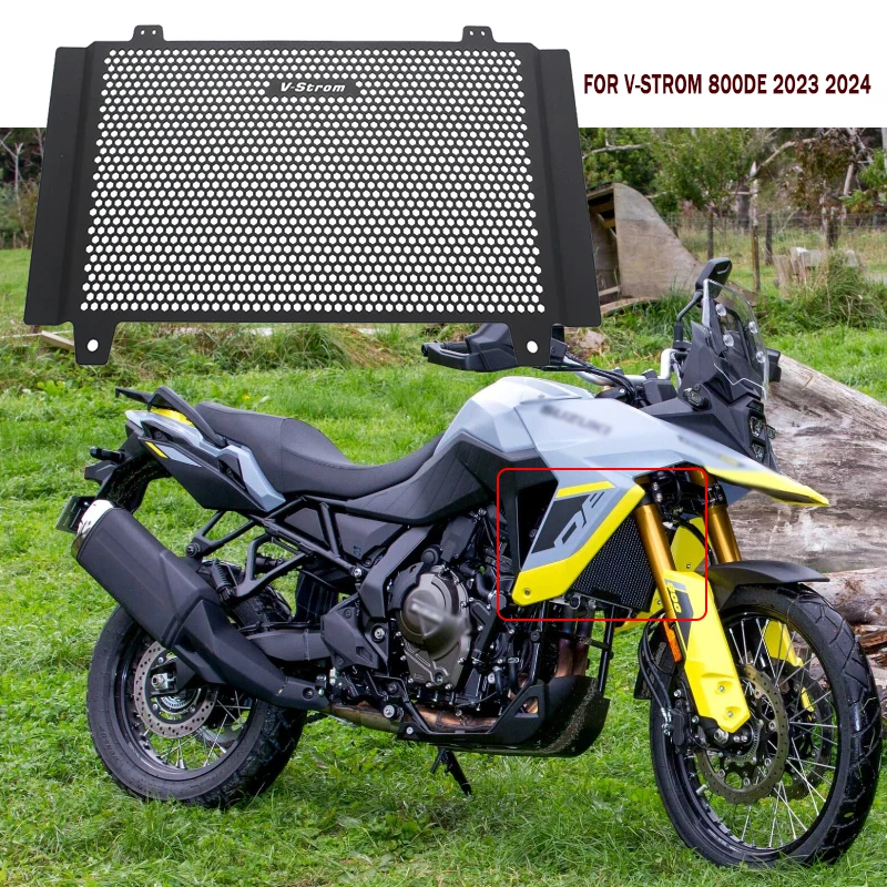 Fit For Suzuki VSTROM 800DE Motorcycle Parts Radiator Guard Grille Guard Cover Protector Protection V-STROM 800 DE 2023 2024