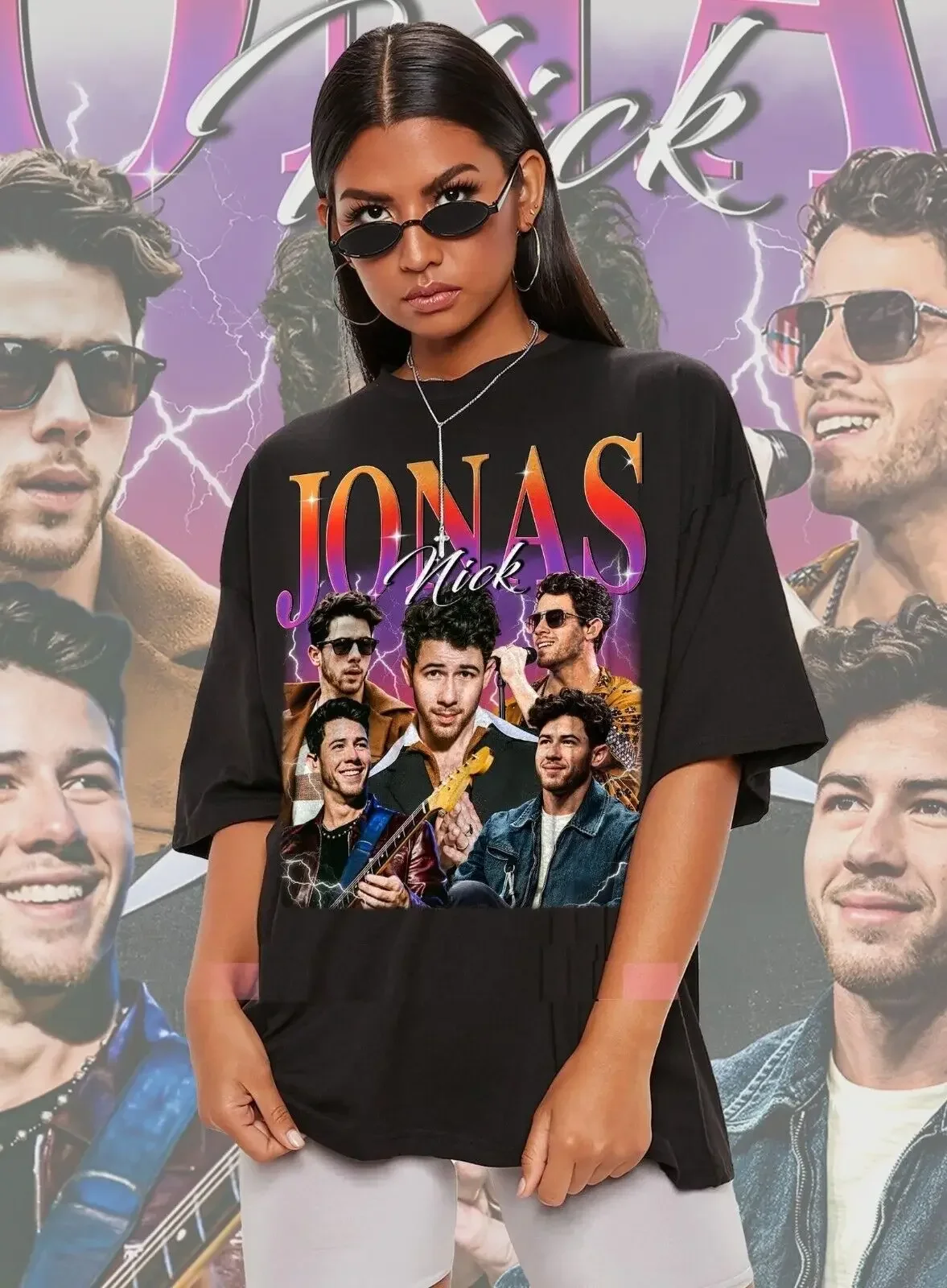 Nick Jonas Shirt, Vintage 90s Nick Jonass Tshirt, Movie Graphic Tee NickJonass