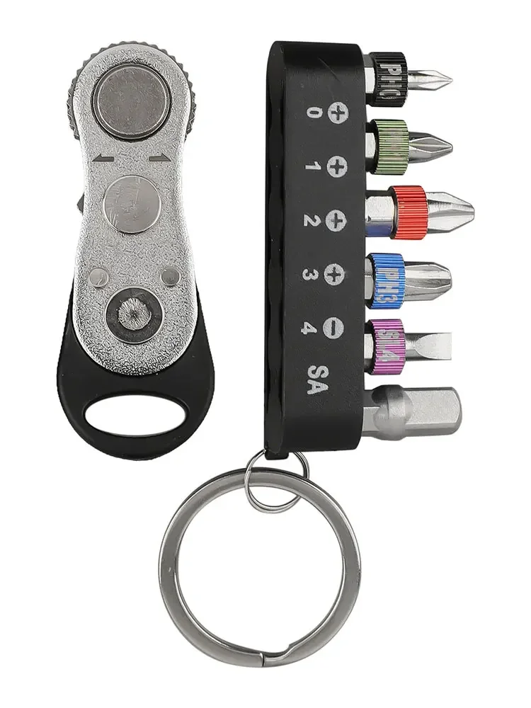 Ergonomic Handles Easy To Use Bits Adapter Kit Easy To Use Pcs Mini Ratchet Screwdriver Ratchet Screwdriver Set