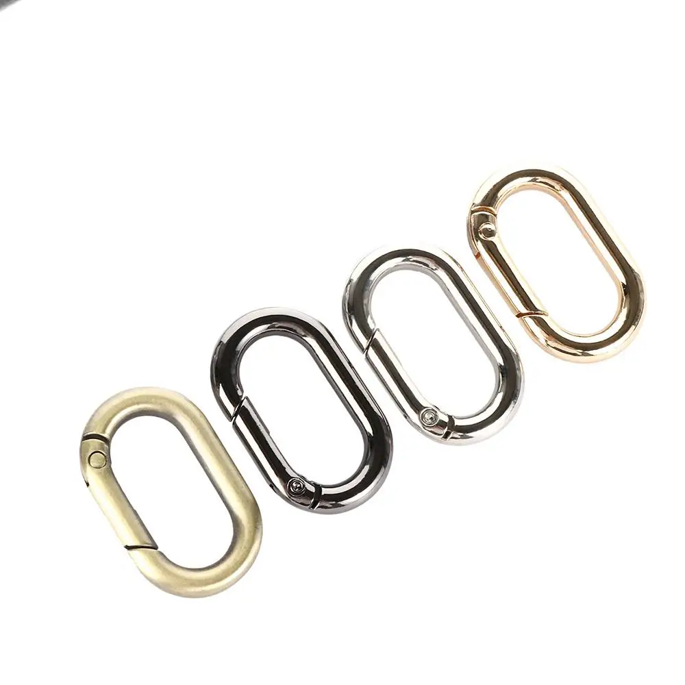 

Durable Survival Clip Oval Zinc Alloy Tool Keychain Carabiner Ring Buckle Hook