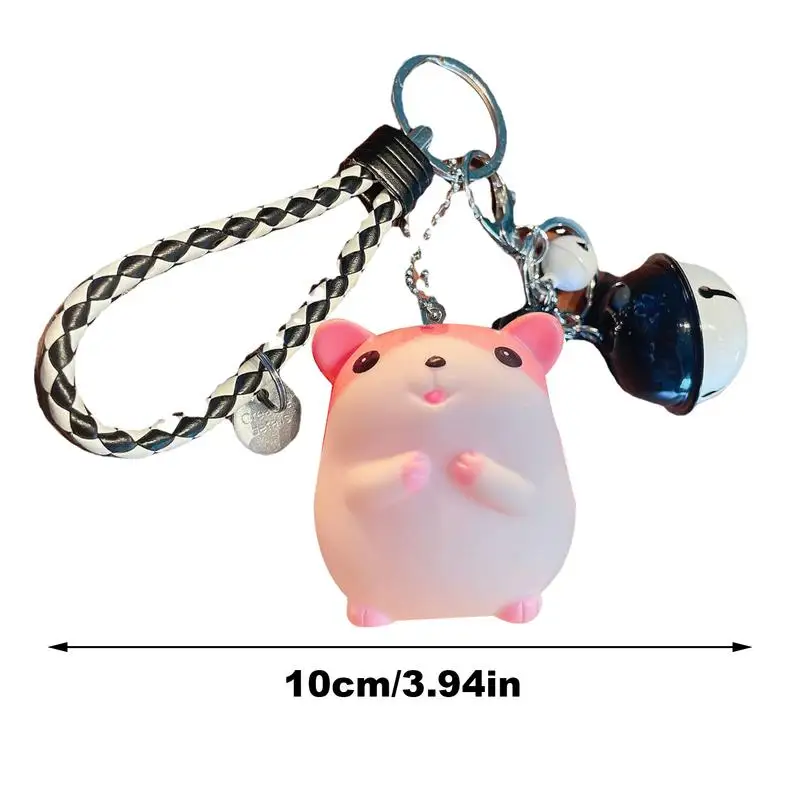 Hamster niedlichen Tier Schlüssel bund Tier Schlüssel ring Charme Handtasche Anhänger Tier Schlüssel ring Charme Handtasche Anhänger Schlüssel ring Handtasche Charme für