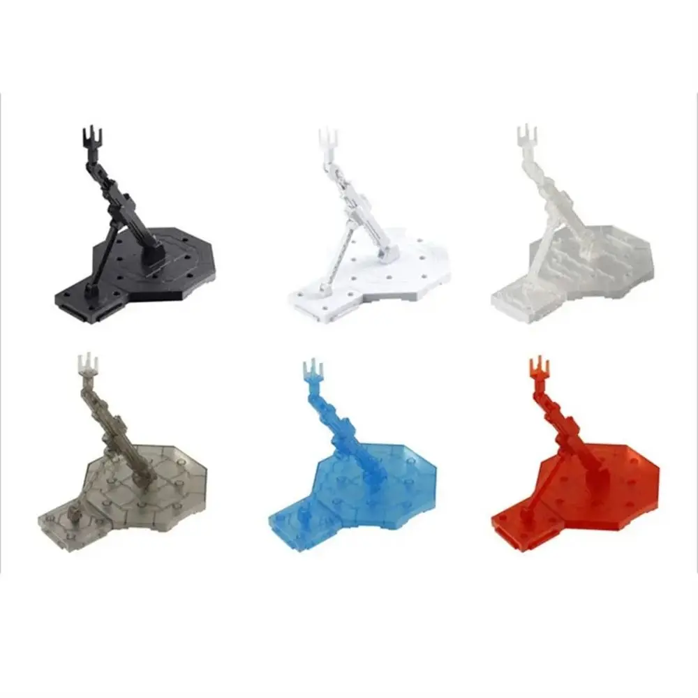 Hot Sale 1Set Action Figure Base Suitable Display Stand Bracket for HG MG BB 1/144 1/100 Cinema Game Model Bracket Adjustable