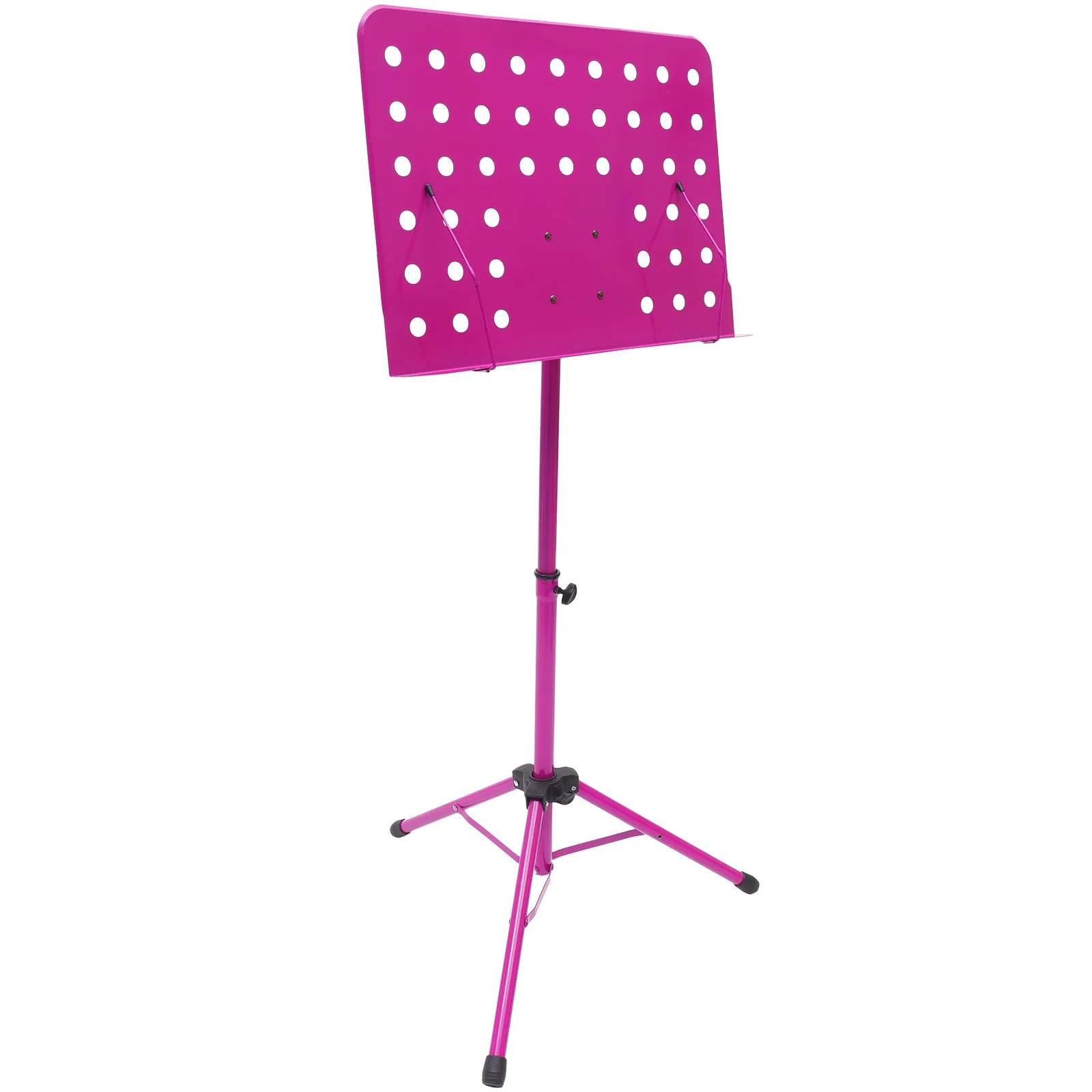 

Foldable Music Stand Fully Adjustable Height Lightweight Storage Non Slip Feet 340 Degree Rotatable Panel Music Sheet