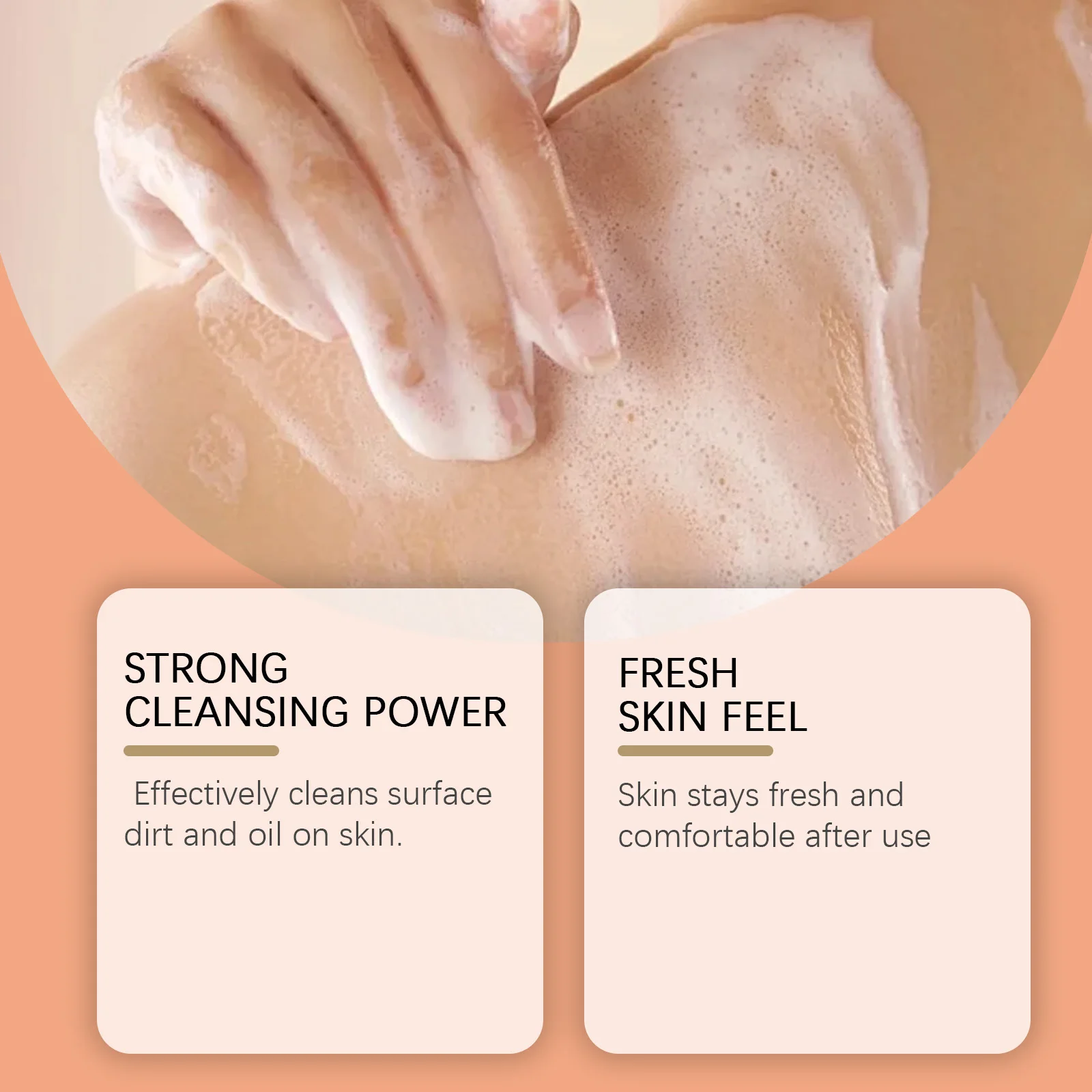 Persimmon Body Wash Gel Cleanses Body Dirt And Oil Eliminating Odor Moisturizing Refreshing Oil Control Smoothing Fragrance New
