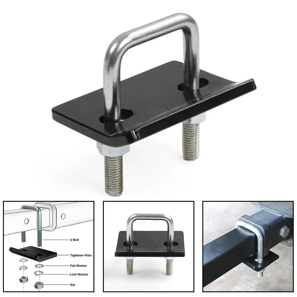 Heavy Duty Anti Rattle Stabilizer for Towing Eliminates Wobble and Noise Easy Installation Fits 1 25 and 2 Hitches