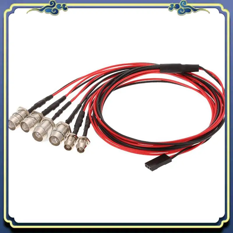 

Портативный комплект 36 светодиодных фонарей 12 Белый 12 Красный 12 Синий для 1/10 1/8 Traxxas HSP SCX10 D90 HPI RC Car