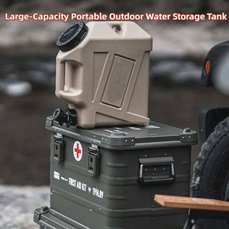 Portable Outdoor Water Storage Tank, Large-Capacity Bucket, Fishing Tank, Travelling, Hiking, Car, 10L