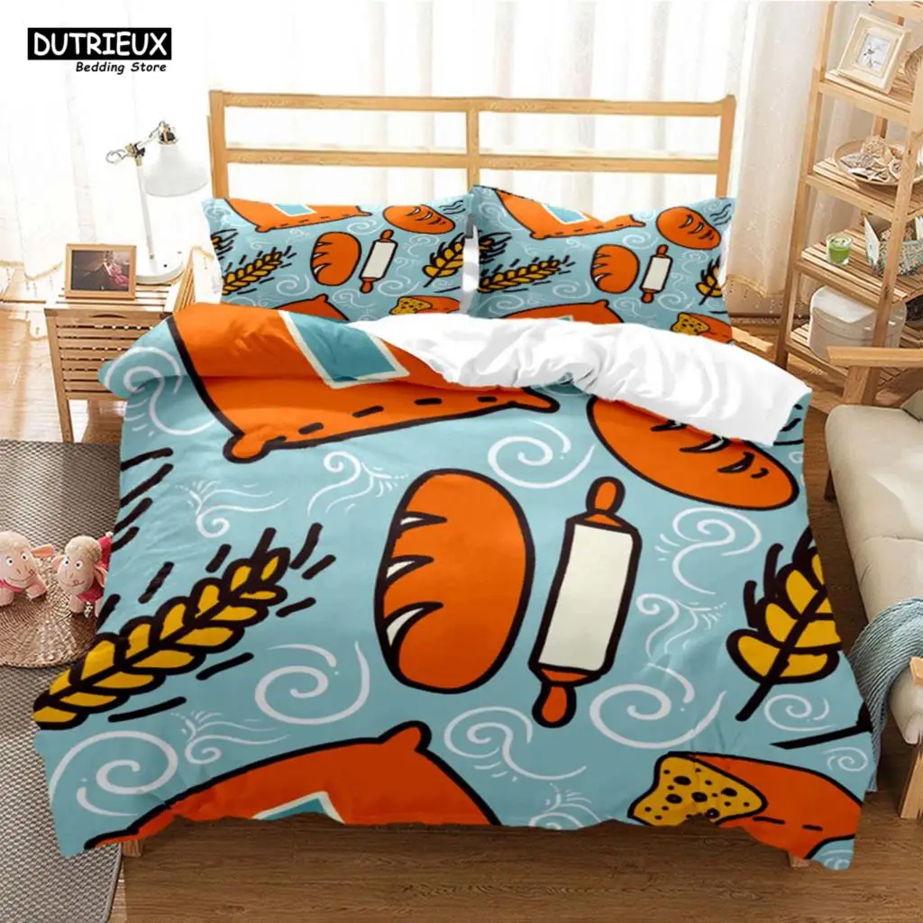 

Cartoon Cute Print Digital Print Polyester Bedding Sets Covers Boys Bed Linen Set For Teens Bedding Set