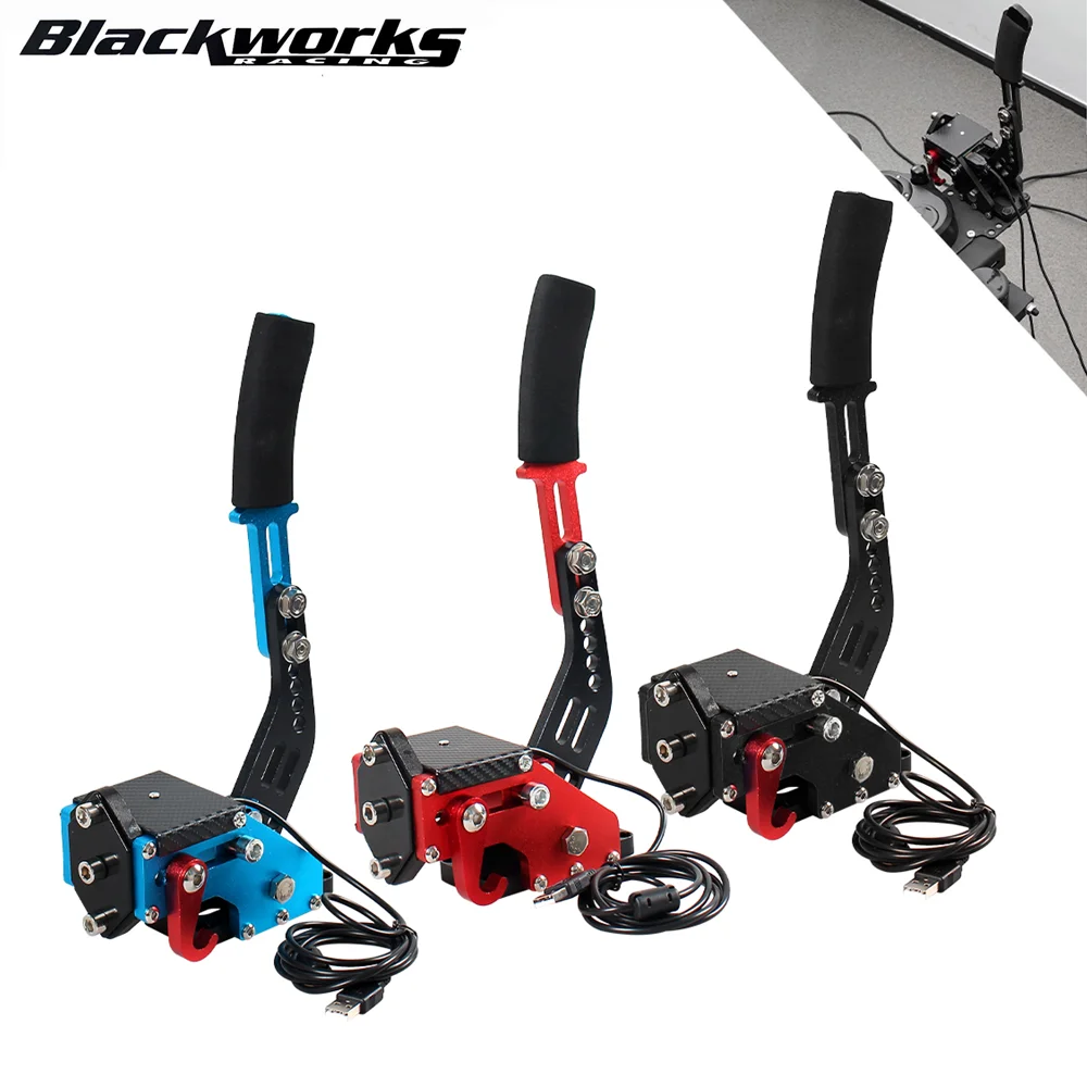 USB Handbrake SIM Upgraded Version For G25/27/29 T300 T500 PC Racing Games Fanatecosw Dirt Rally Hand Brake System HB-1009C