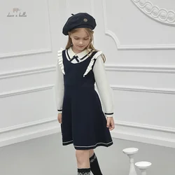 Dave Bella Girl's Dress Children's Autumn Princess Dress Academic-Style Fashion Noble Sweet Party Outdoor DK3236004