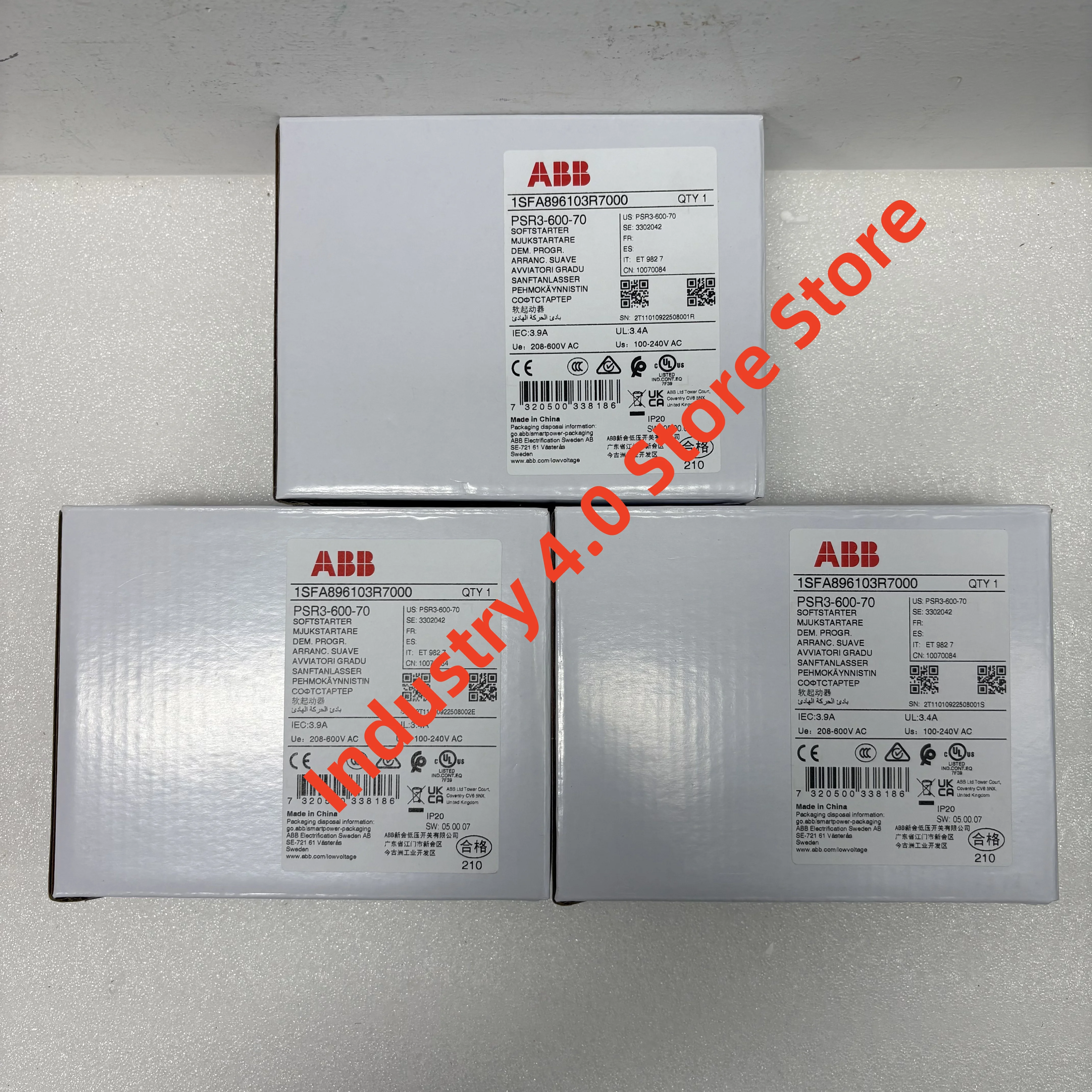 ソフトスターター PSR3-600-70 新品オリジナル
