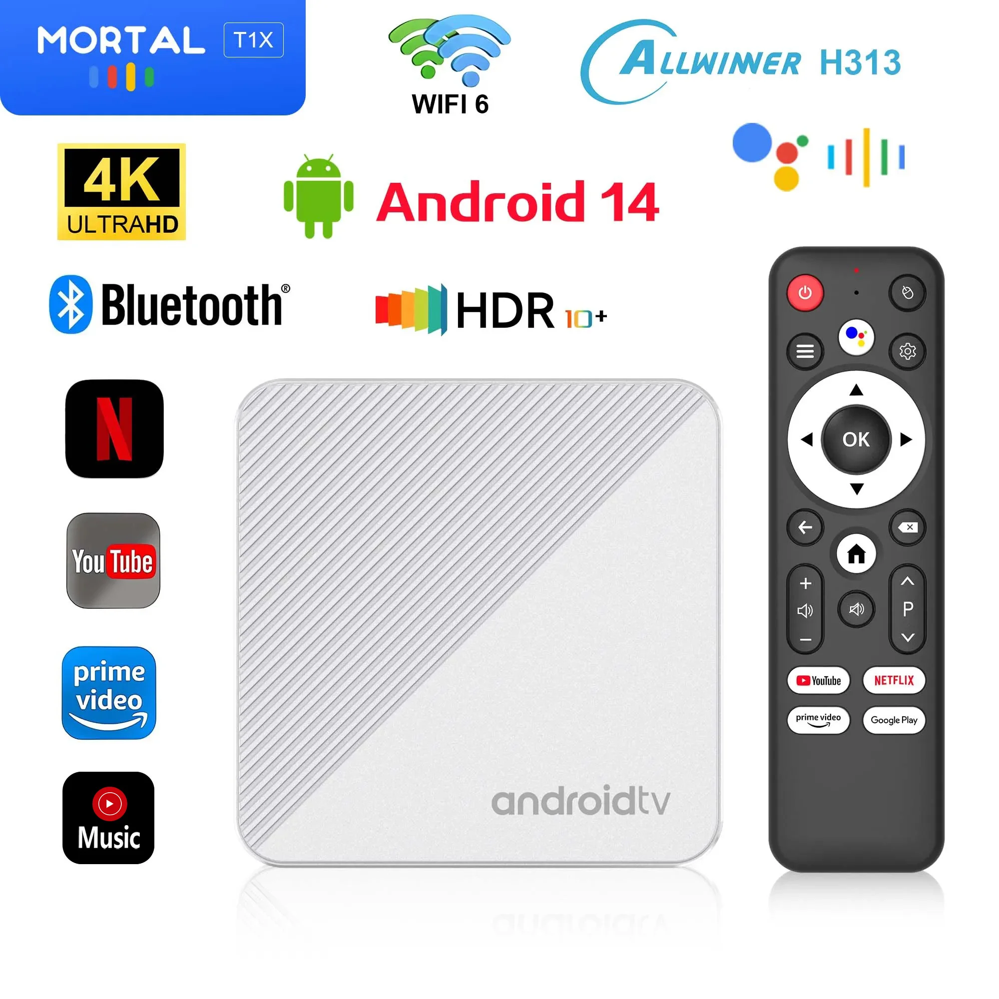 Andriod 14 Tv Box M… - image
