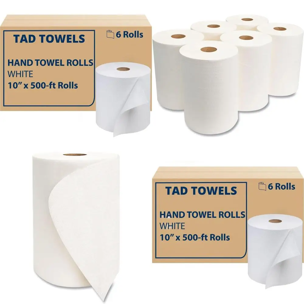 

Premium TAD Towel Tissue Roll for Home and Commercial Use, Suitable for Toilet Paper and High Traffic Areas, with Automatic and